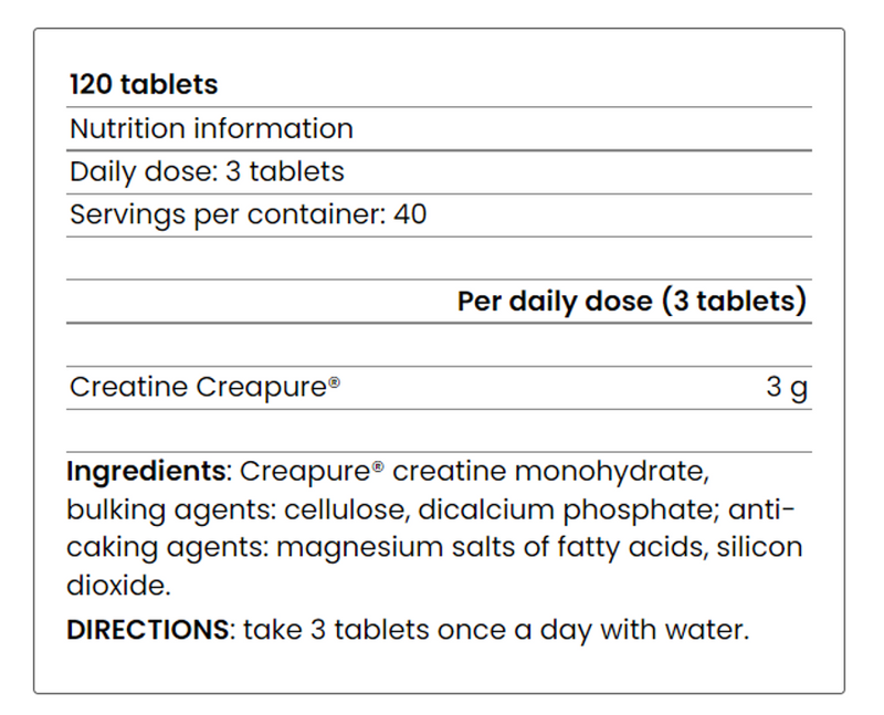 Creapure® Tabs