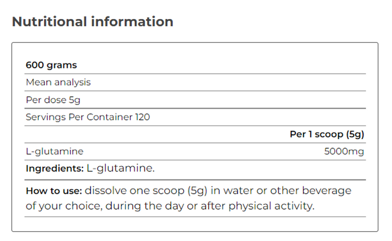 Glutamine